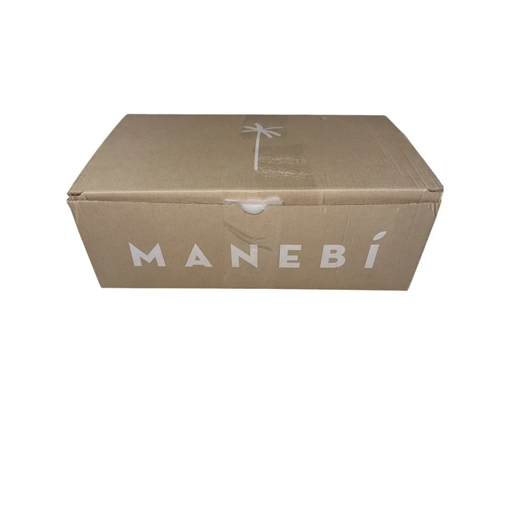 Manebi Tank Boat Shoes Cocoa Suede Lug Size 43 US 9.5 10 Quiet Luxury NIB